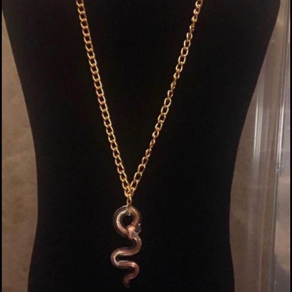 Unique Snake Design Necklace